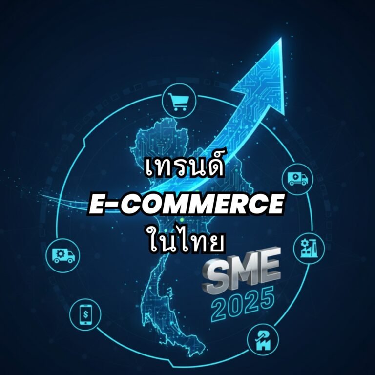 เทรนด์ E-commerce ในไทย สิ่งที่ธุรกิจ SME ต้องรู้เพื่อเอาชนะในปี 2025